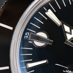 SuperOcean Heritage 42mm SS GF Black Ceramic Black Dial Mesh Bracelet A2824 - Image 21