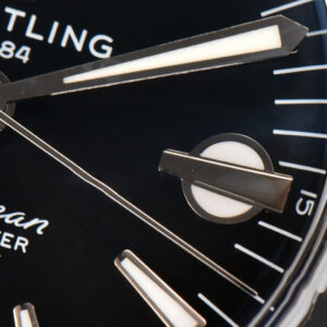 SuperOcean Heritage 42mm SS GF Black Ceramic Black Dial Mesh Bracelet A2824 - Image 22