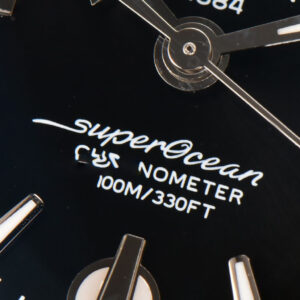 SuperOcean Heritage 42mm SS GF Black Ceramic Black Dial Mesh Bracelet A2824 - Image 23