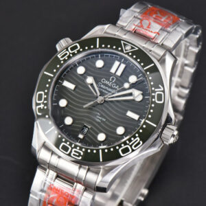 Seamaster Diver 300M 42mm ORF Green Ceramic Green Dial SS Bracelet A8800 - Image 18