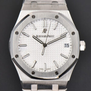 Royal Oak 15500 41mm APSF White Textured Dial SS Bracelet A4302