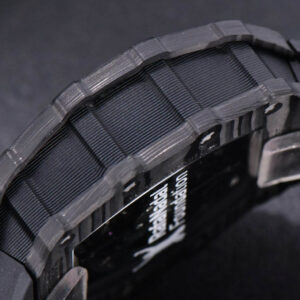 RM035-02 KVF Skeleton Dial White on Black Rubber Strap MIYOTA8215 V3 - Image 7