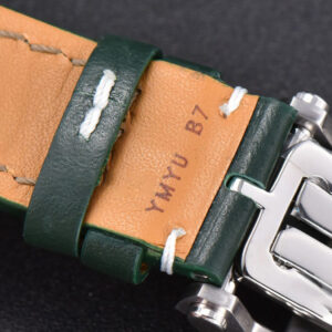 Premier B01 Chrono GF 42MM Green Dial Green Leather Strap A7750 - Image 14