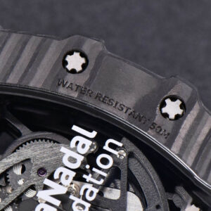 RM035-02 KVF Skeleton Dial White on Black Rubber Strap MIYOTA8215 V3 - Image 17