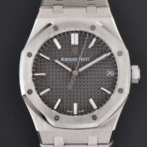 Royal Oak 15500 41mm APSF Gray Textured Dial SS Bracelet A4302