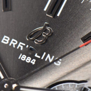 Premier B01 Chrono GF 42MM Gray Dial Black Leather Strap A7750 - Image 8
