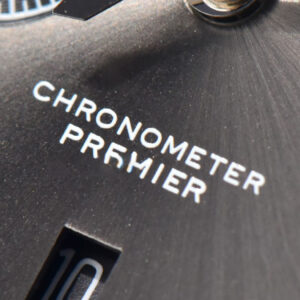 Premier B01 Chrono GF 42MM Gray Dial Black Leather Strap A7750 - Image 9