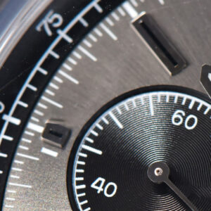 Premier B01 Chrono GF 42MM Gray Dial Black Leather Strap A7750 - Image 11