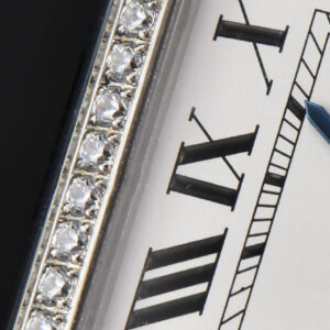 Tank Must Large 33.7×25.5mm Diamond K11F White Dial Black Croc Strap Quartz - Image 14