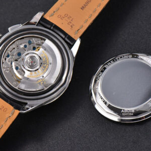 Premier B01 Chrono GF 42MM Gray Dial Black Leather Strap A7750 - Image 19