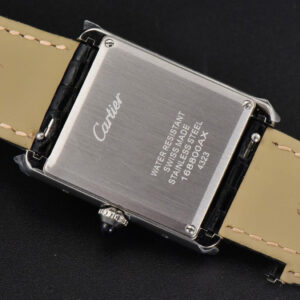 Tank Must Large 33.7×25.5mm K11F White Dial Black Croc Texture Strap Quartz - Image 11