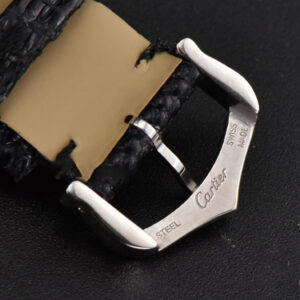 Tank Must Large 33.7×25.5mm K11F White Dial Black Croc Texture Strap Quartz - Image 14