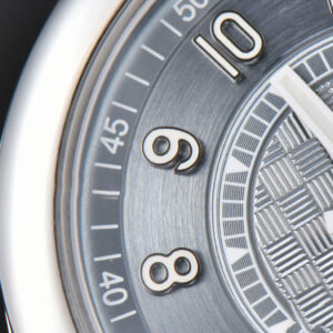 Calatrava 6007 40mm PPF Grey Blue Dial Gray Nylon Strap 324CS - Image 14