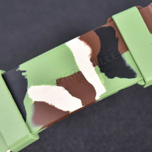 RM035-02 KVF Skeleton Dial Red on Green Camouflage Rubber Strap MIYOTA8215 V3 - Image 13