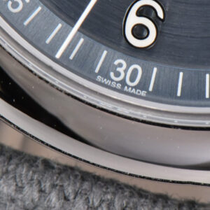 Calatrava 6007 40mm PPF Grey Blue Dial Gray Nylon Strap 324CS - Image 17