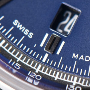 Premier B01 Chrono GF 42MM Blue Dial Blue Leather Strap A7750 - Image 10