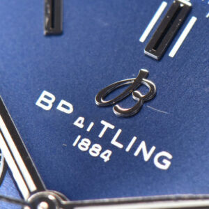 Premier B01 Chrono GF 42MM Blue Dial Blue Leather Strap A7750 - Image 11