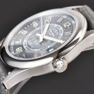 Calatrava 6007 40mm PPF Grey Blue Dial Gray Nylon Strap 324CS - Image 19
