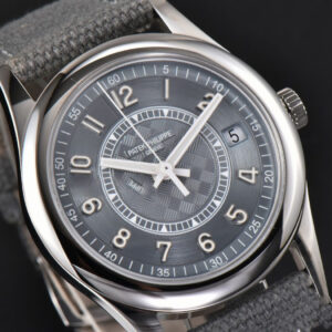 Calatrava 6007 40mm PPF Grey Blue Dial Gray Nylon Strap 324CS - Image 20