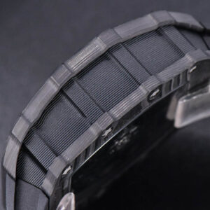 RM035-02 KVF Skeleton Dial Red on Black Rubber Strap MIYOTA8215 V3 - Image 2