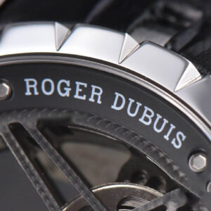 Excalibur SS JBF 45MM Black Crown Skeleton Dial Black Croc Leather Strap A2136 Tourbillon - Image 3