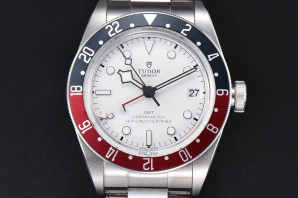 Black Bay GMT Pepsi Blue/Red 41mm ZF White Dial SS Bracelet A2836