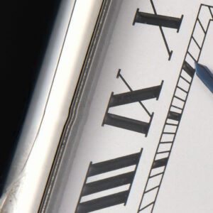 Tank Must Large 33.7×25.5mm K11F White Dial Smooth Black Strap Quartz - Image 14
