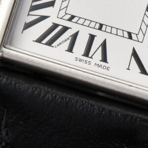 Tank Must Large 33.7×25.5mm K11F White Dial Smooth Black Strap Quartz - Image 15