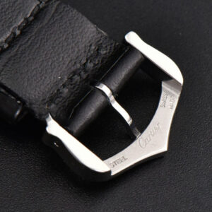 Tank Must Large 33.7×25.5mm K11F White Dial Smooth Black Strap Quartz - Image 24