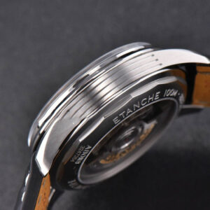 Excalibur SS JBF 45MM Black Crown Skeleton Dial Black Croc Leather Strap A2136 Tourbillon - Image 23