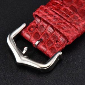 Tank Must Large 33.7×25.5mm Diamond K11F White Dial Red Croc Strap Quartz - Image 22
