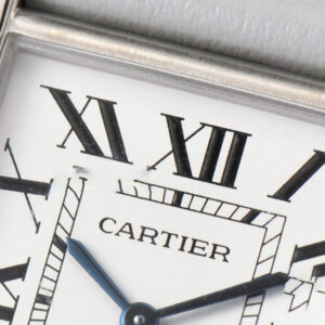 Tank Must Large 33.7×25.5mm K11F White Dial Gray Smooth Calf Strap Quartz - Image 13