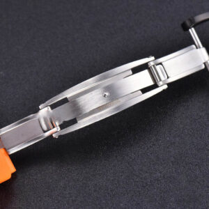 RM035-02 KVF Skeleton Dial Orange on Orange Rubber Strap MIYOTA8215 V3 - Image 11