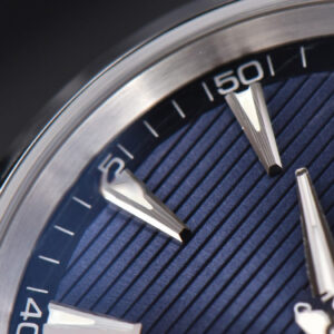 Aqua Terra 150M VSF 41MM Blue Textured Dial SS Bracelet A8500 - Image 5