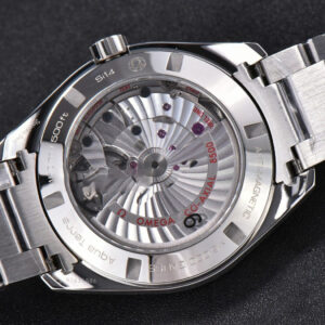 Aqua Terra 150M VSF 41MM Blue Textured Dial SS Bracelet A8500 - Image 16