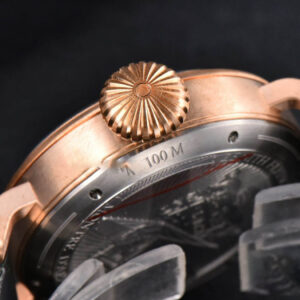 Pilot Type 20 Extra Special Bronze XF 45MM Green Dial Green Leather Strap A2824 - Image 8