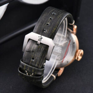 Pilot Type 20 Extra Special Bronze XF 45MM Green Dial Green Leather Strap A2824 - Image 9