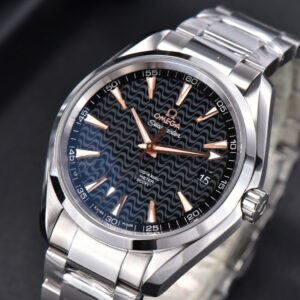 Aqua Terra 150M VSF 41MM Black Wave Dial YG Markers SS Bracelet A8500 - Image 19