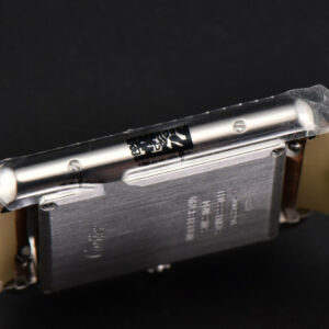 Tank Must Large 33.7×25.5mm Diamond K11F White Dial Brown Smooth Calf Strap Quartz - Image 21