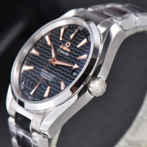 Aqua Terra 150M VSF 41MM Black Wave Dial YG Markers SS Bracelet A8500 - Image 25