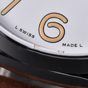 PAM1046 42mm Luminor Due VSF White Dial on Brown Asso Strap AXXXIV - Image 5