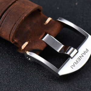 PAM1046 42mm Luminor Due VSF White Dial on Brown Asso Strap AXXXIV - Image 10