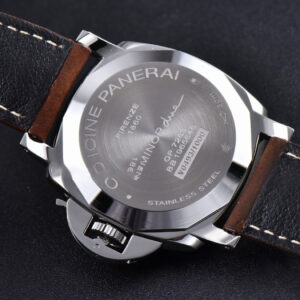 PAM1046 42mm Luminor Due VSF White Dial on Brown Asso Strap AXXXIV - Image 13