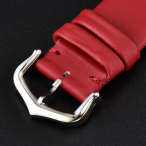 Tank Must Large 33.7×25.5mm Diamond K11F White Dial Red Smooth Calf Strap Quartz - Image 22