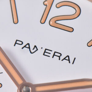 PAM1042 Luminor Due VSF 42MM RG White Dial Brown Leather Strap P900 - Image 2