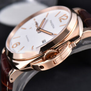 PAM1042 Luminor Due VSF 42MM RG White Dial Brown Leather Strap P900 - Image 6