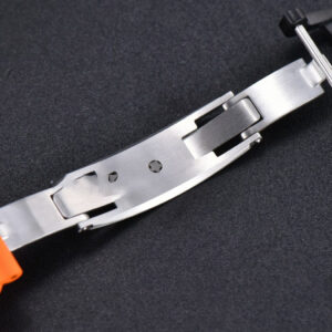 RM011 NTPT Chrono KVF Skeleton Dial on Orange Rubber Strap A7750 V2 - Image 11