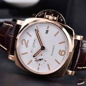 PAM1042 Luminor Due VSF 42MM RG White Dial Brown Leather Strap P900 - Image 10