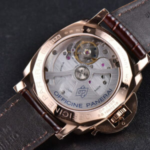 PAM1042 Luminor Due VSF 42MM RG White Dial Brown Leather Strap P900 - Image 15