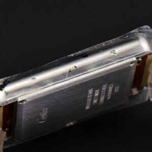 Tank Must Large 33.7×25.5mm Diamond K11F White Dial Red Litchi Grained Strap Quartz - Image 21